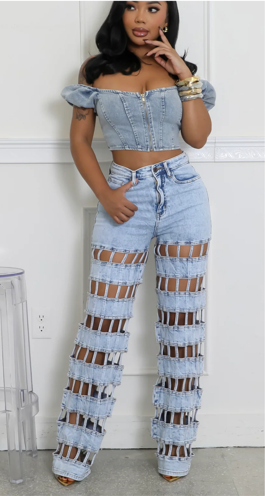 Cut It Out Jeans
