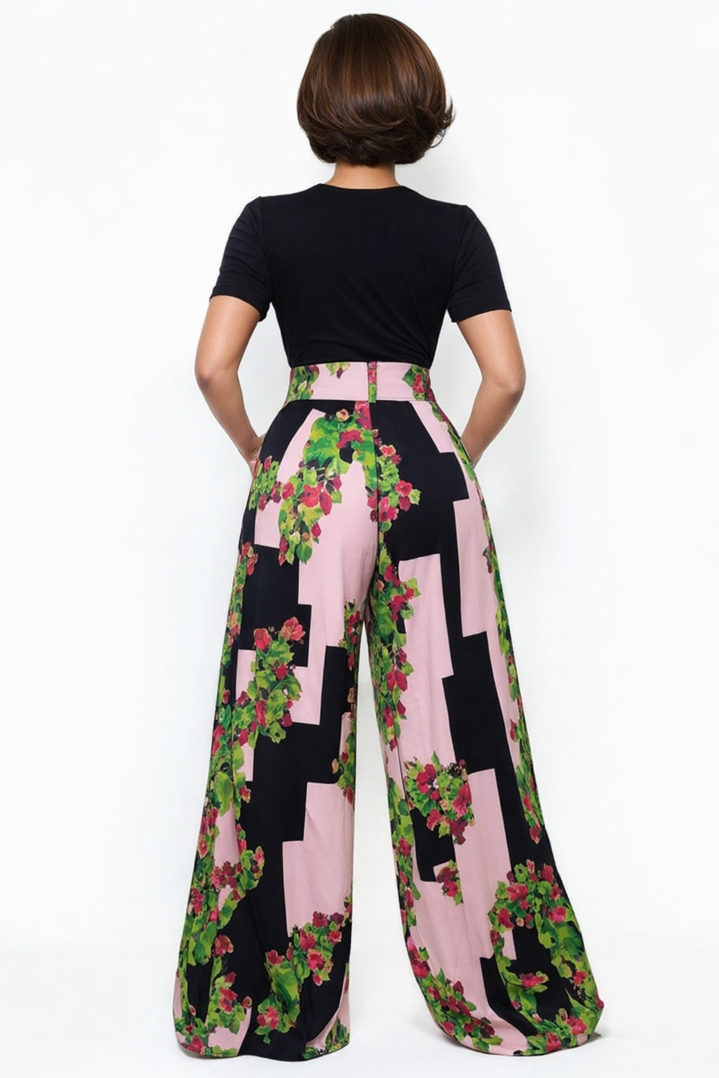 Floral Palazzo Pants