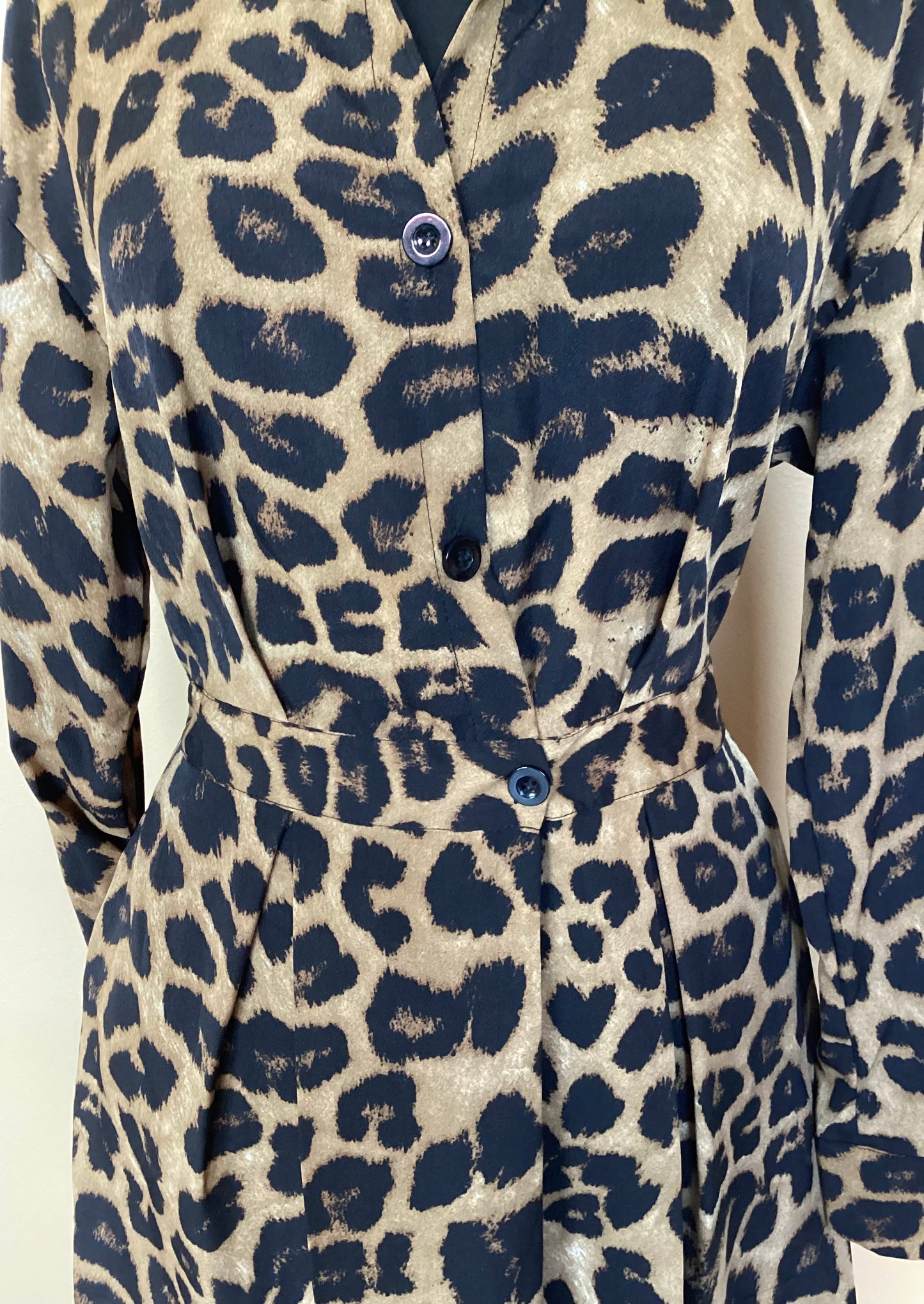 London Leopard Print Dress