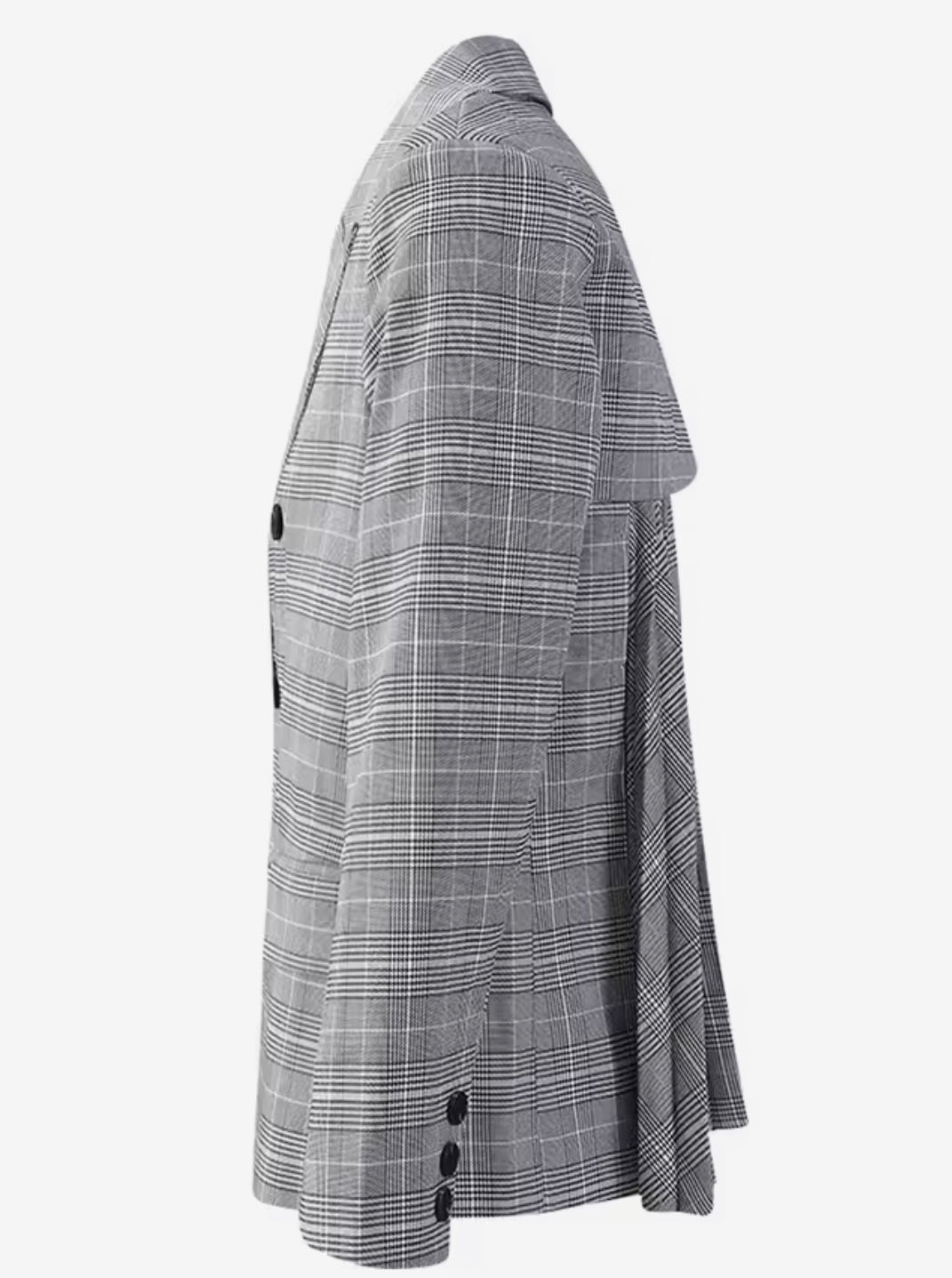 Pleated Blazer