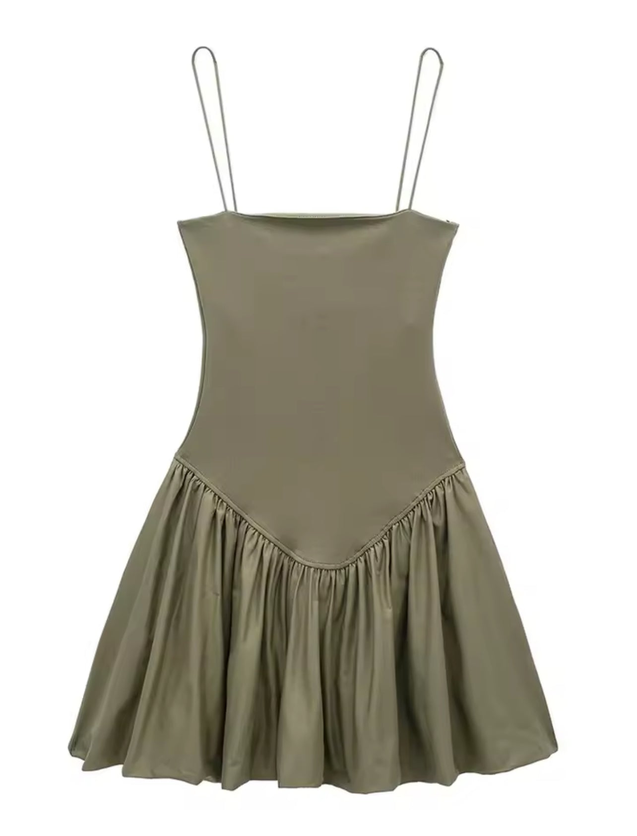 Kizzie Pleated Mini Dress