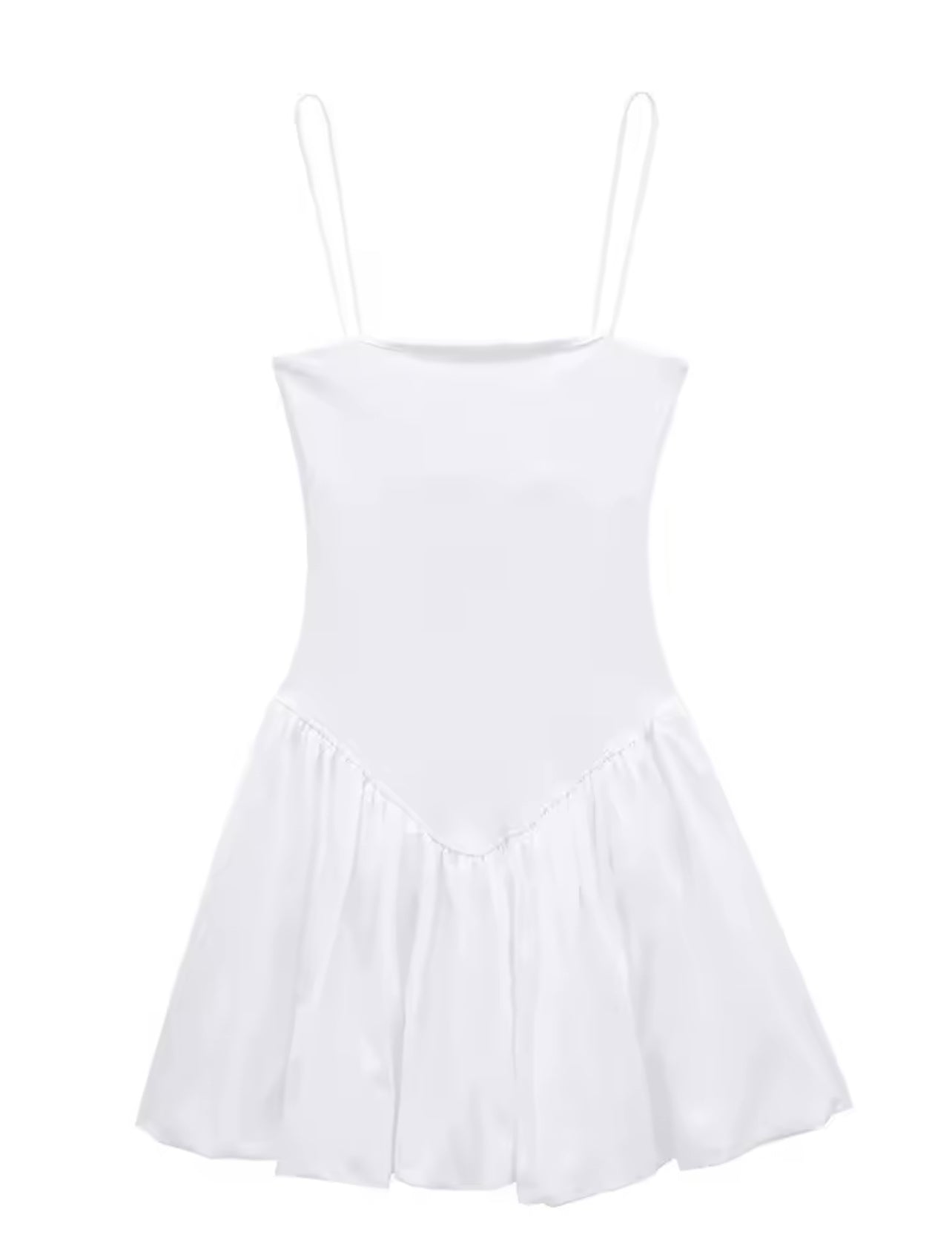 Kizzie Pleated Mini Dress