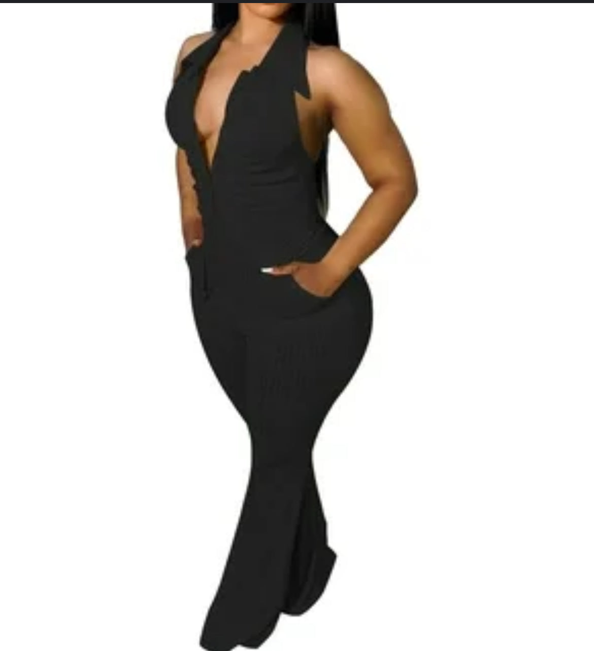 Zoey Backless Jumpsuit