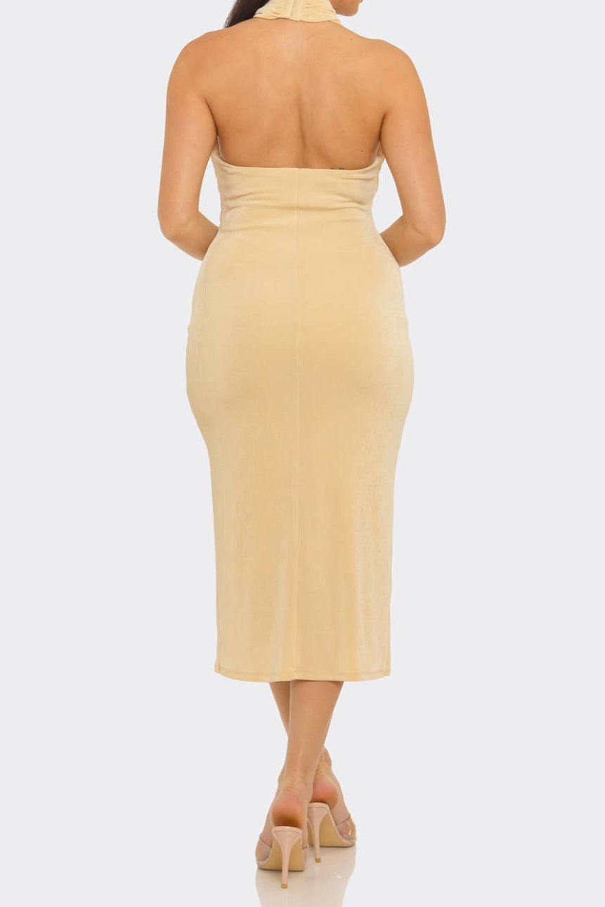 Emerson Halter Neck Dress