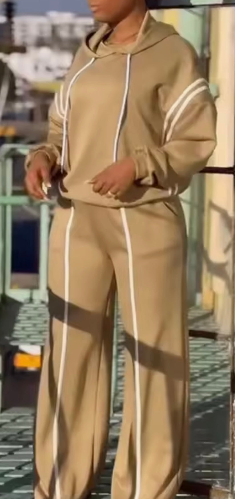 Callie Striped Tracksuit