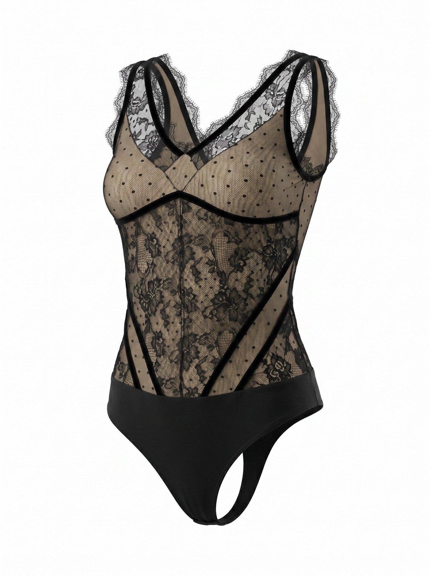 Sheer Lace Bodysuit