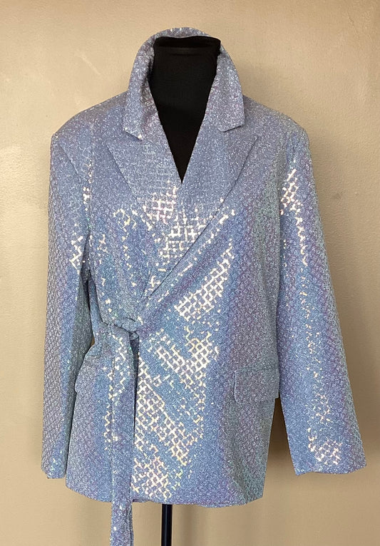Jazlyn Sequin Blazer