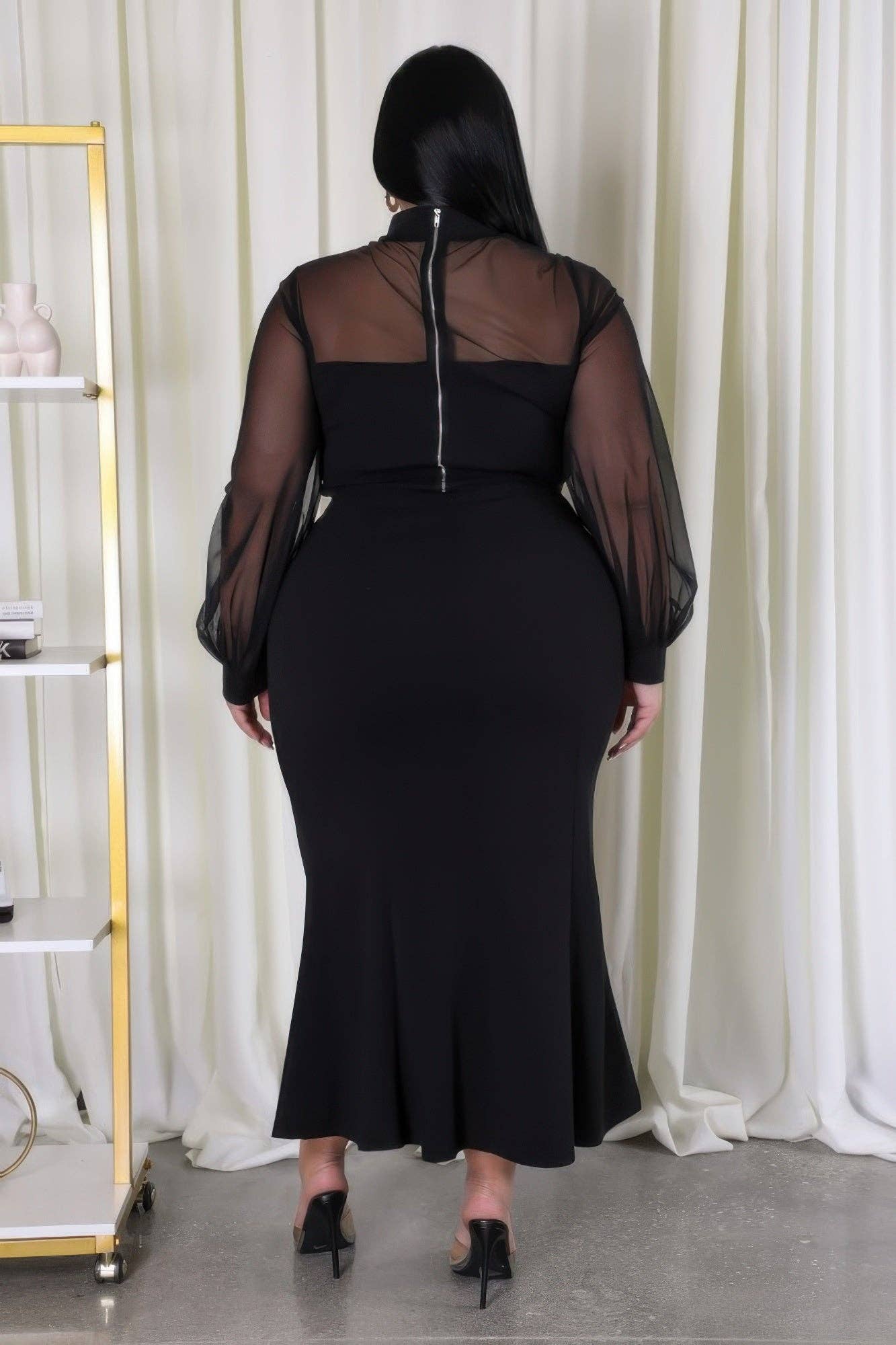 Peyton Plus Size Skirt Set