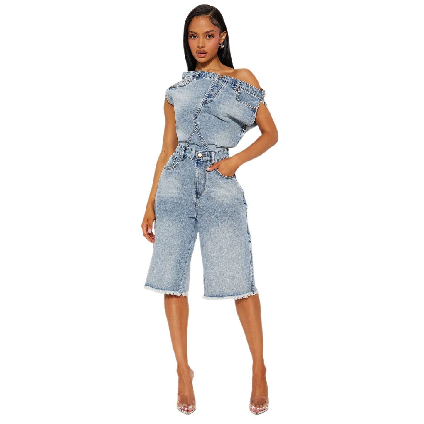 Brooklyn Denim Romper