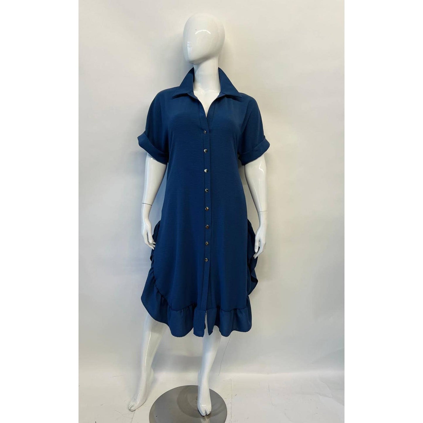 Summer Breeze Plus Size Midi Dress