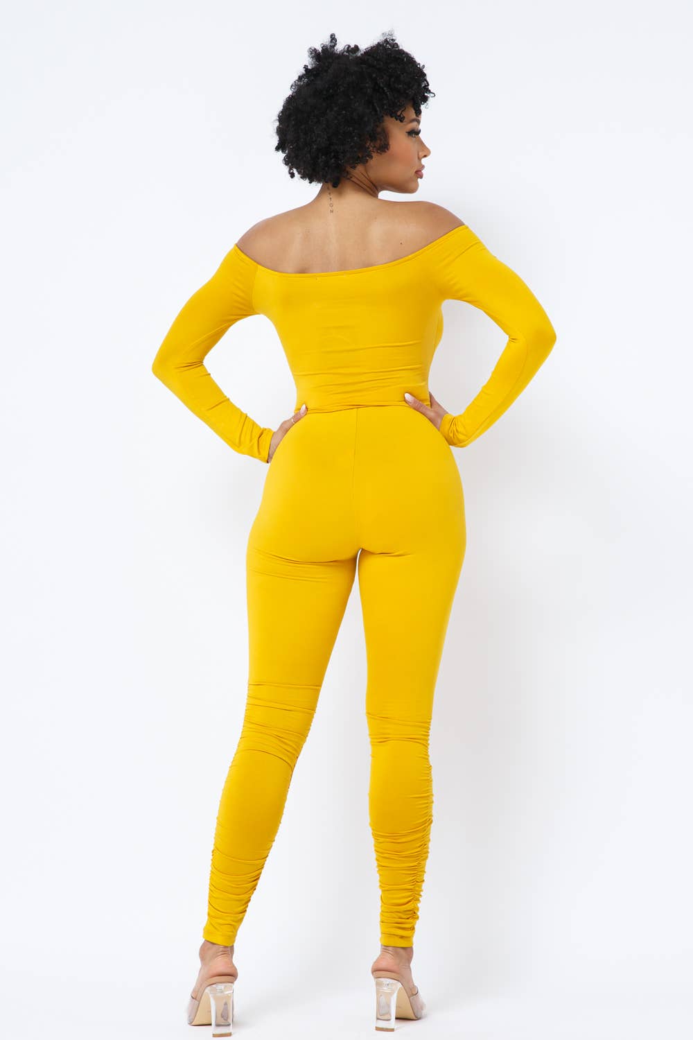 Cut Out Leggings Set