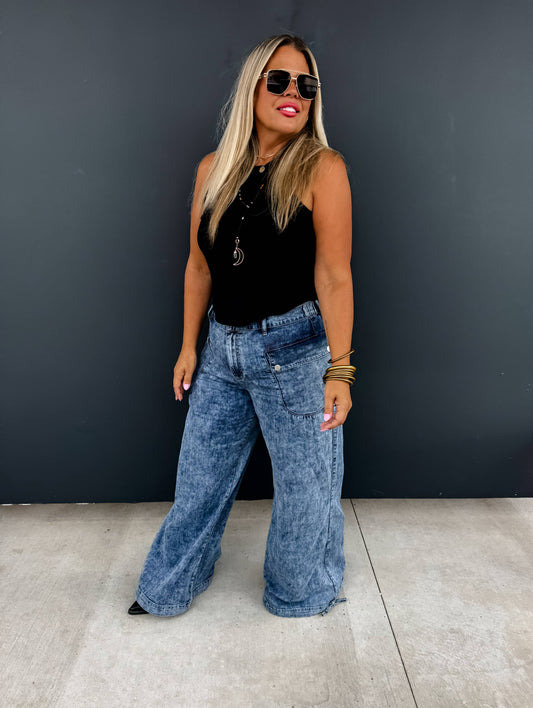 Charlie Wide Leg Jeans