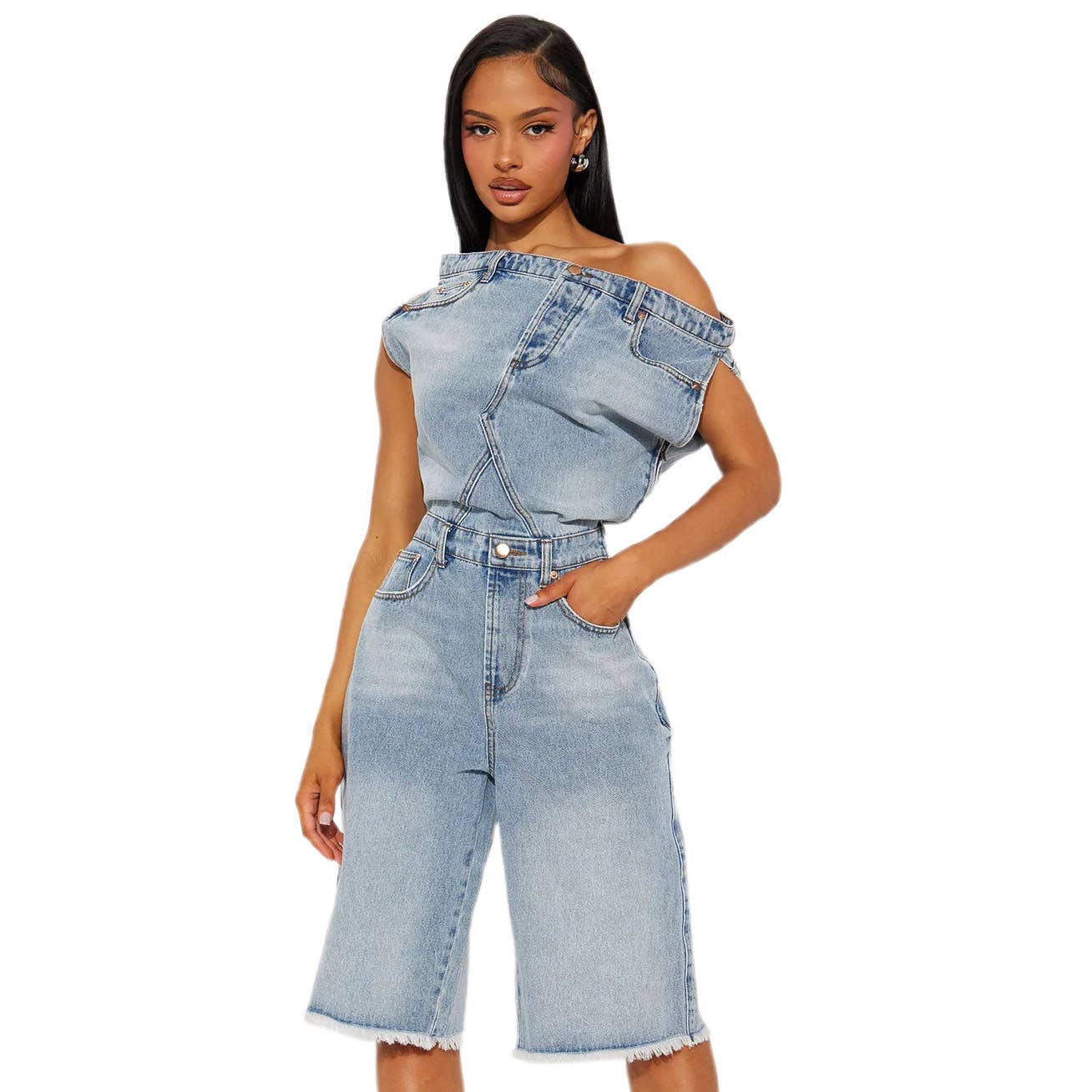 Brooklyn Denim Romper