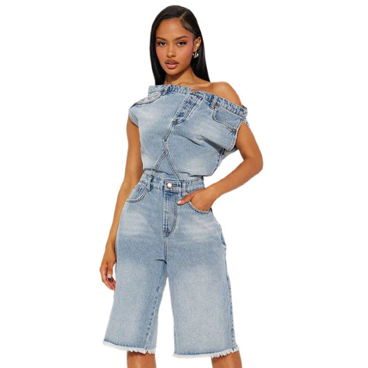 Brooklyn Denim Romper