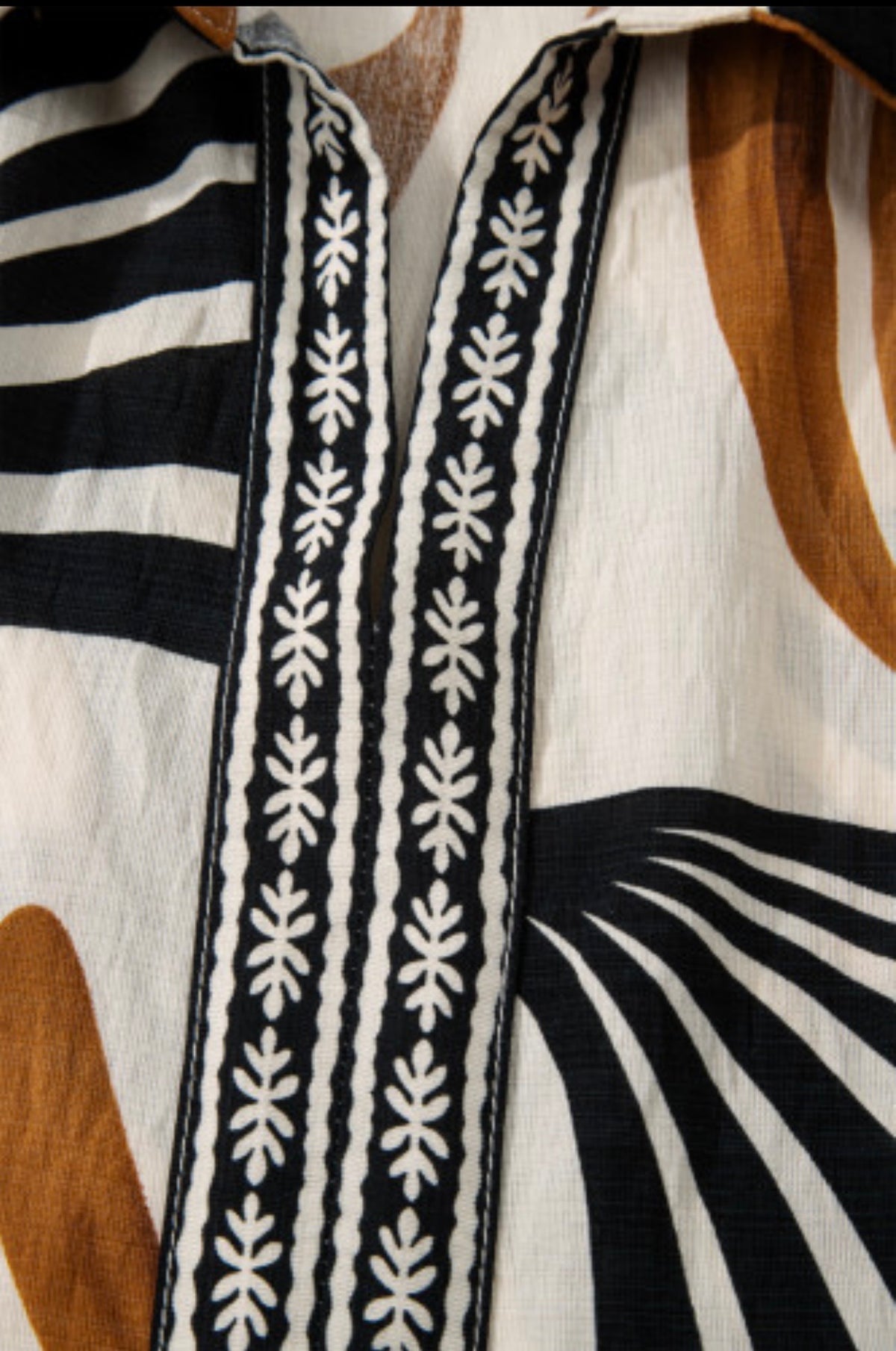 Olivia Abstract Print Dress