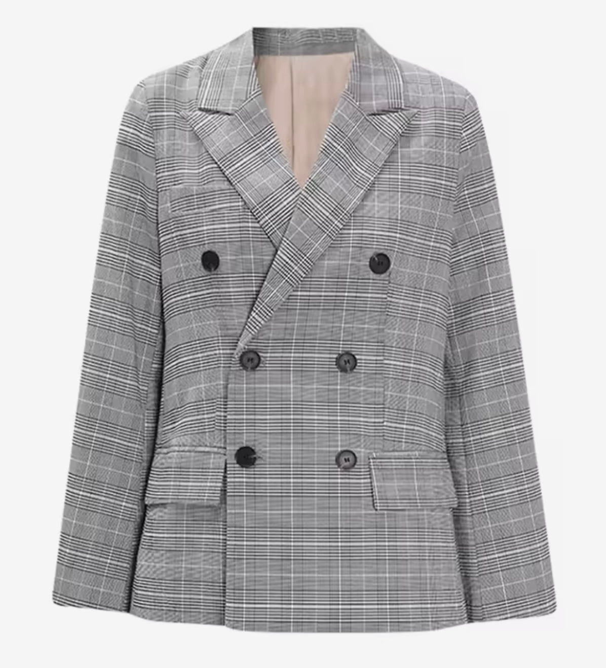 Pleated Blazer