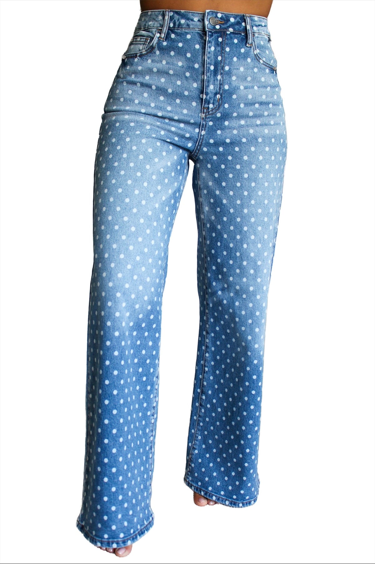 Polka Dot Jeans