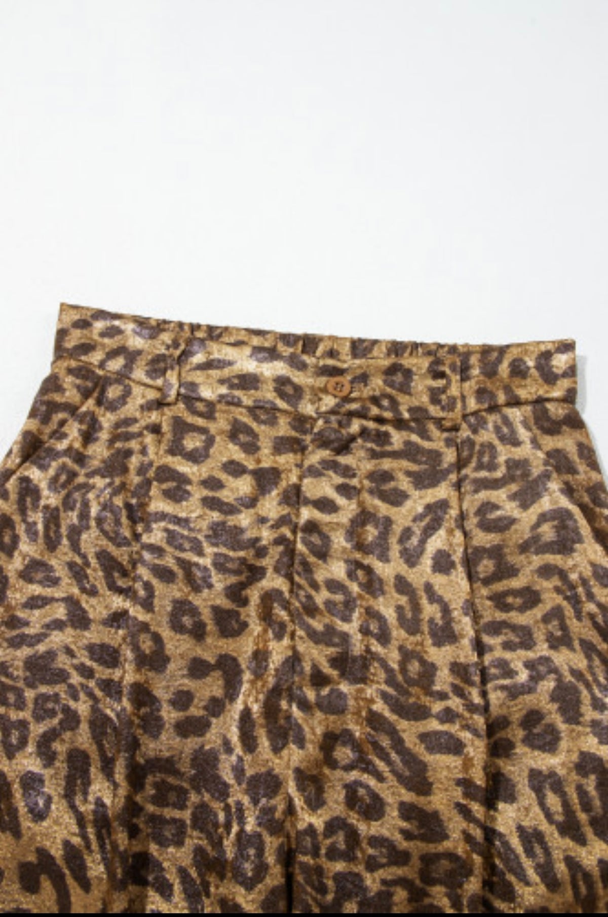 “Wild Thang” Leopard Wide Leg Pants