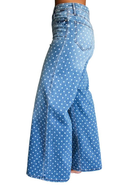 Polka Dot Jeans