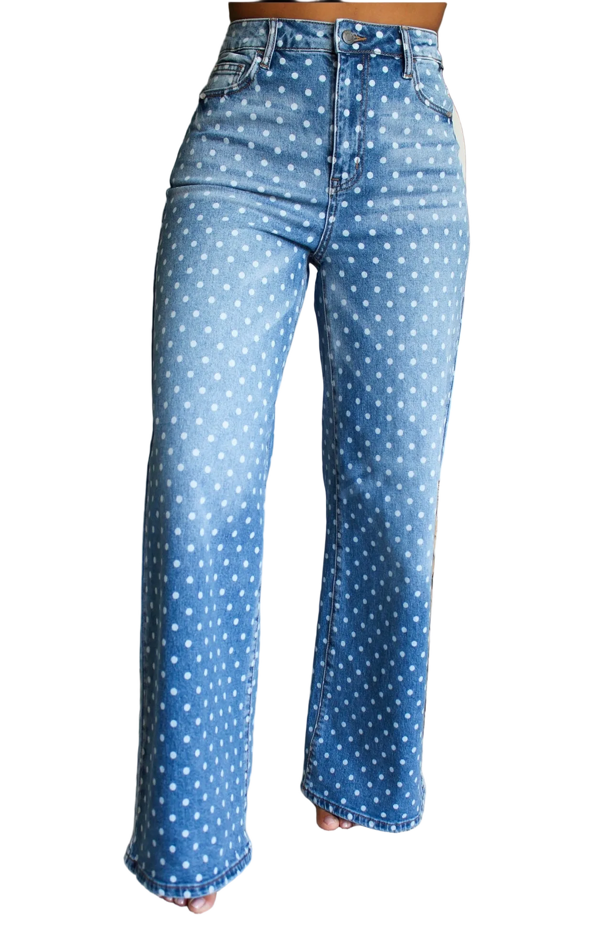 Polka Dot Jeans
