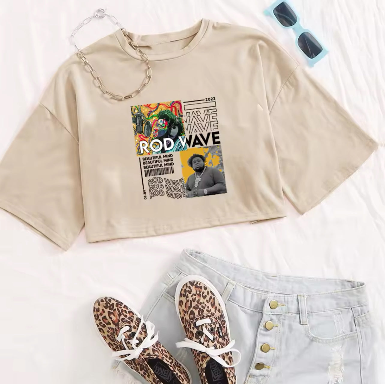 Rod Wave Cropped T-shirt