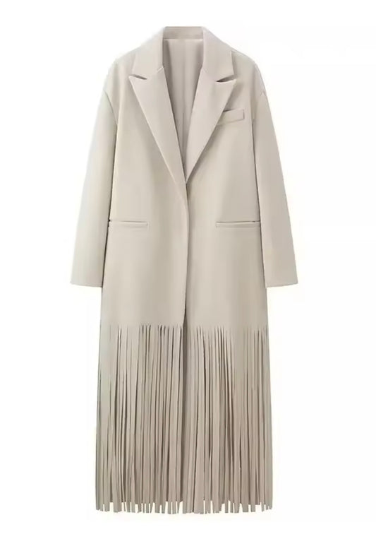 Norah Fringe Overcoat