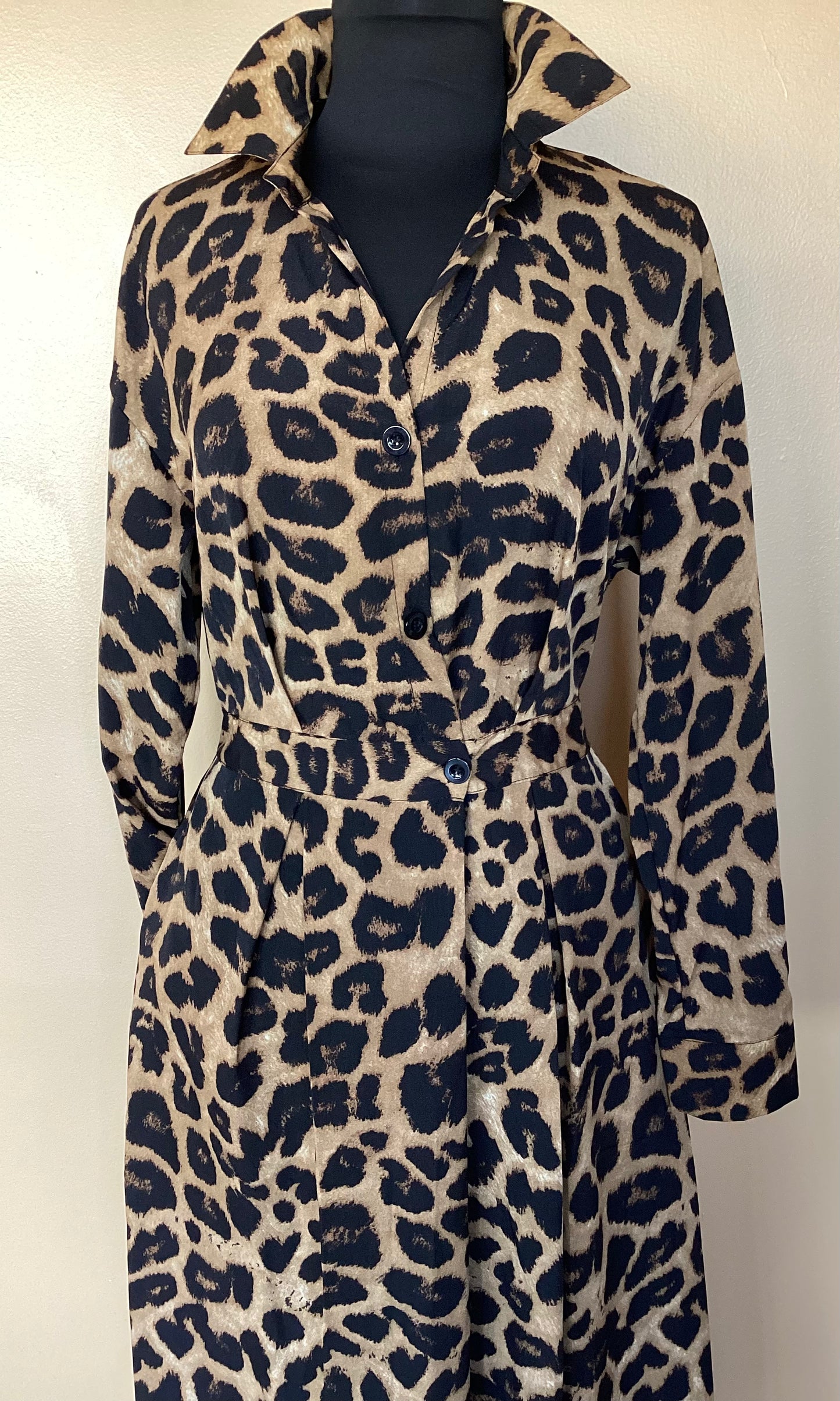 London Leopard Print Dress