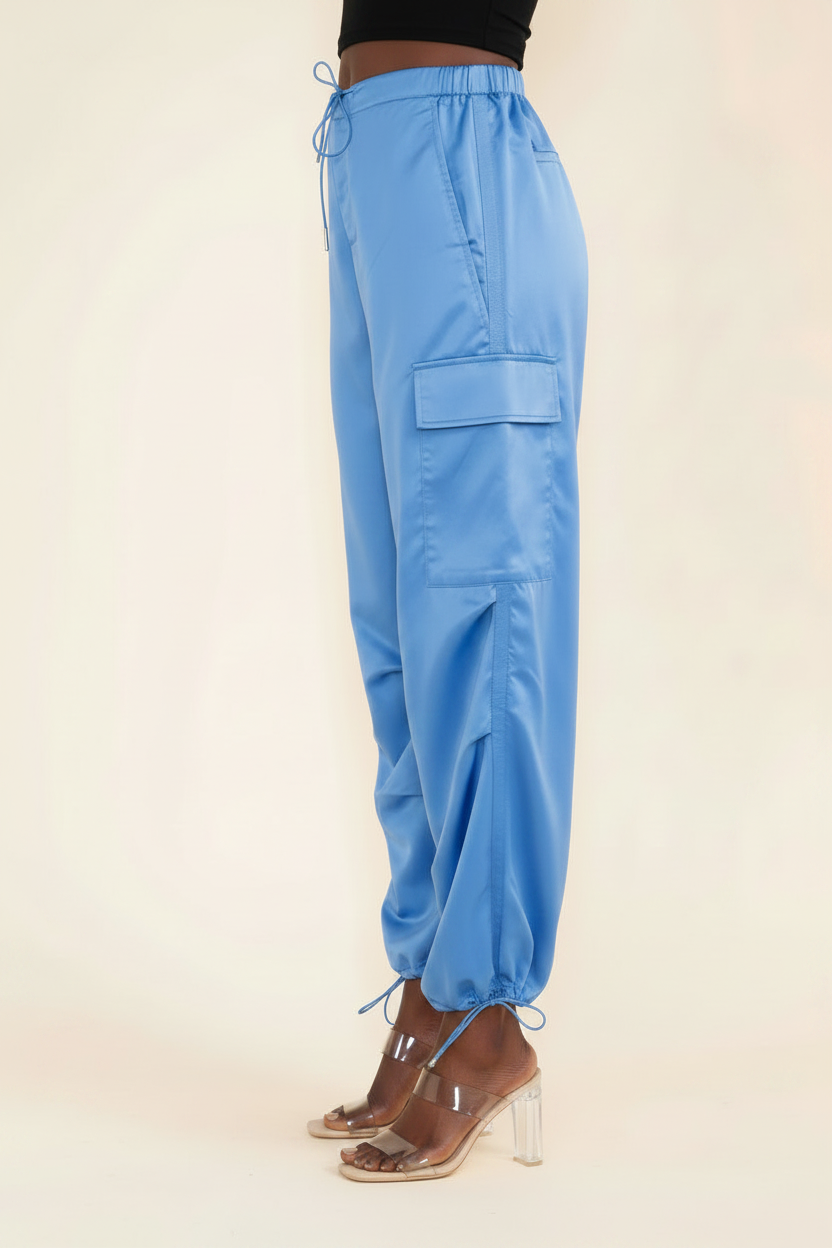 Nicolette Satin Joggers