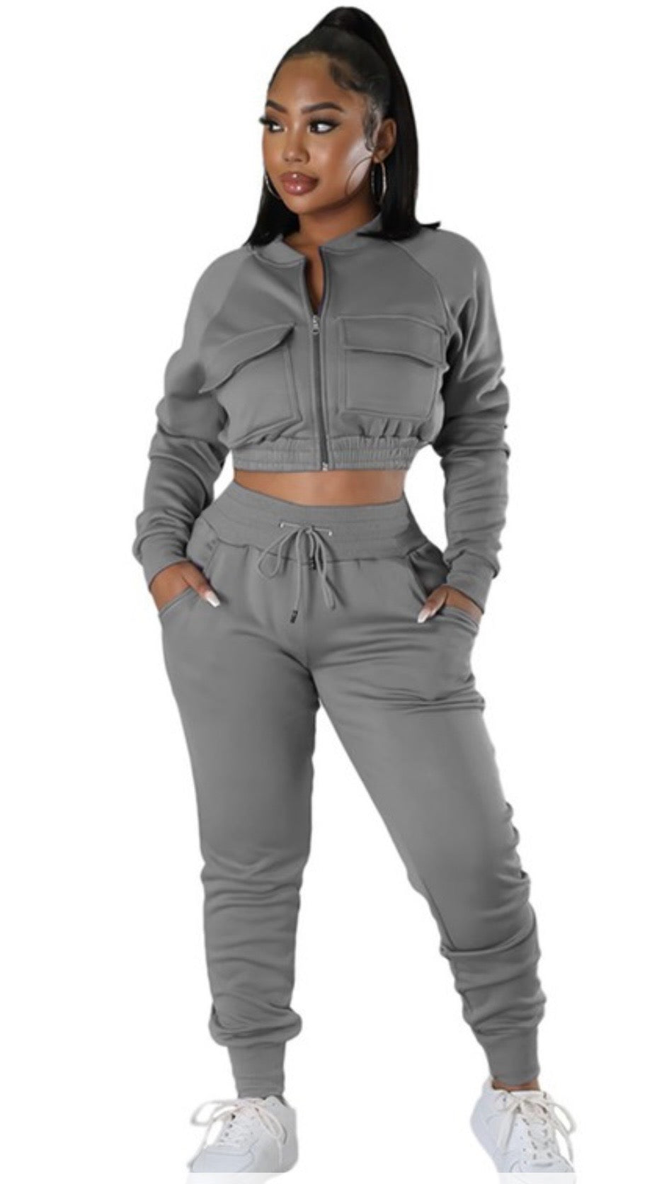 Errand Girl Two-Piece Sweatsuit