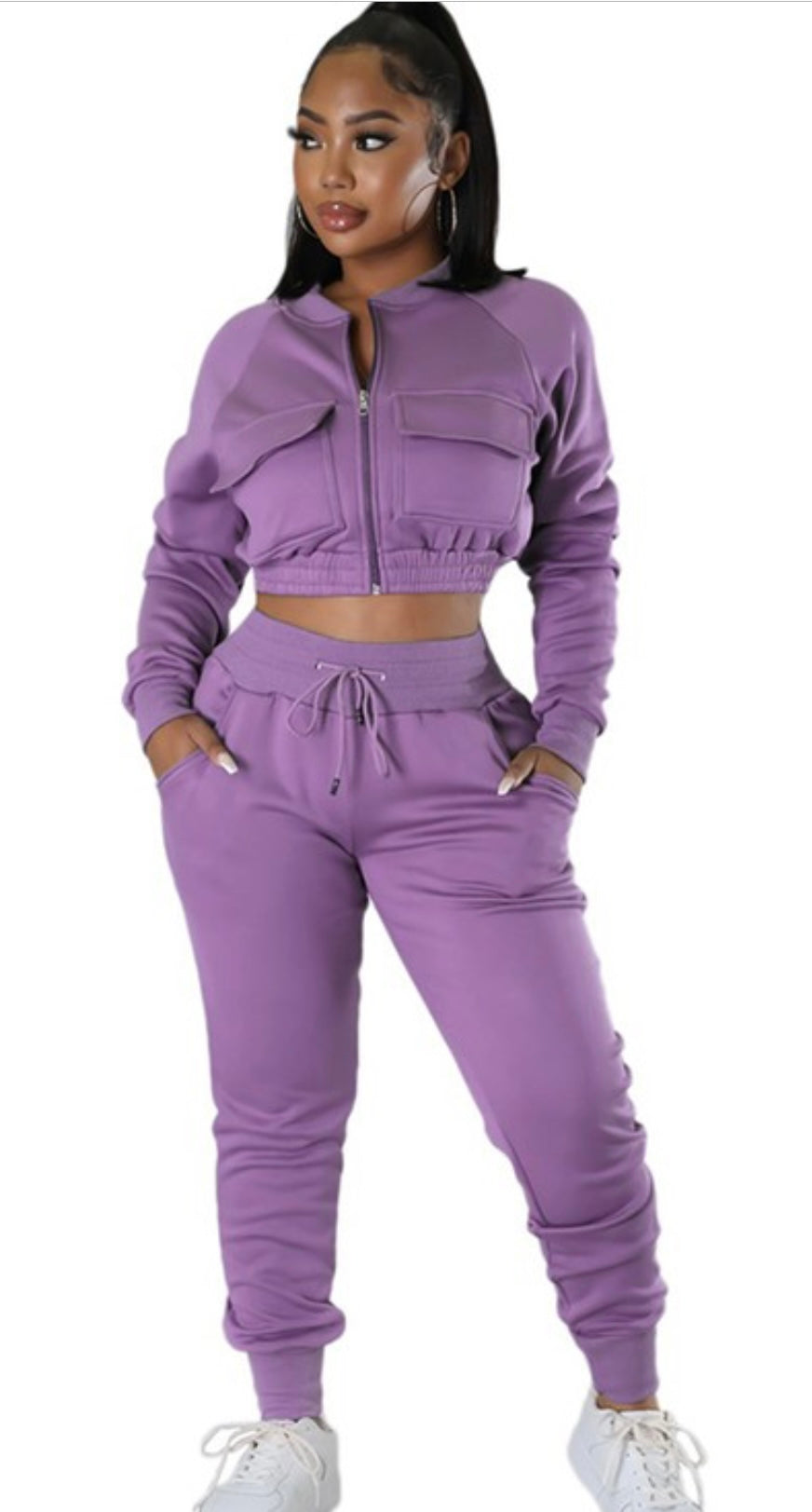 Errand Girl Two-Piece Sweatsuit