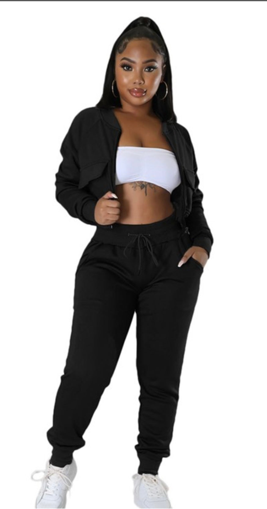 Errand Girl Two-Piece Sweatsuit