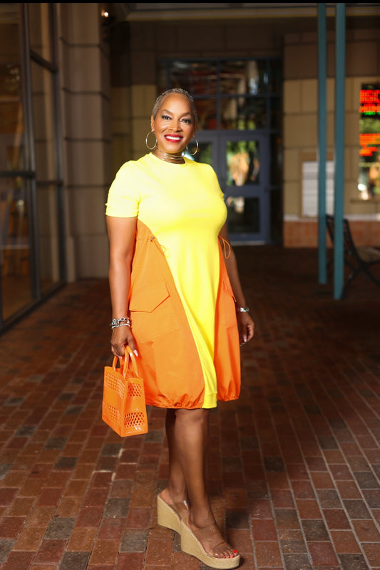 Kerri Plus Size Midi Dress
