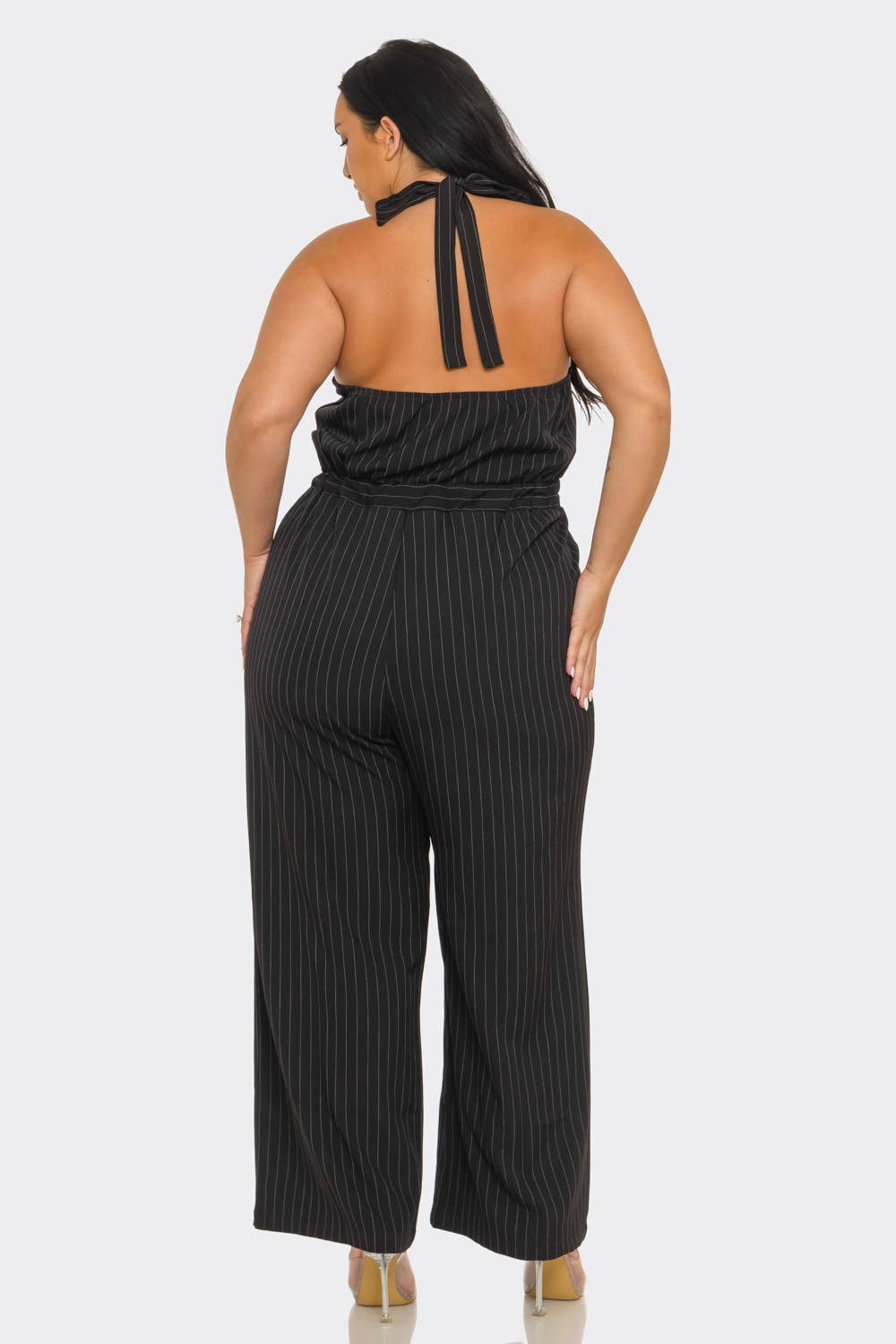 Plus Halter Jumpsuits