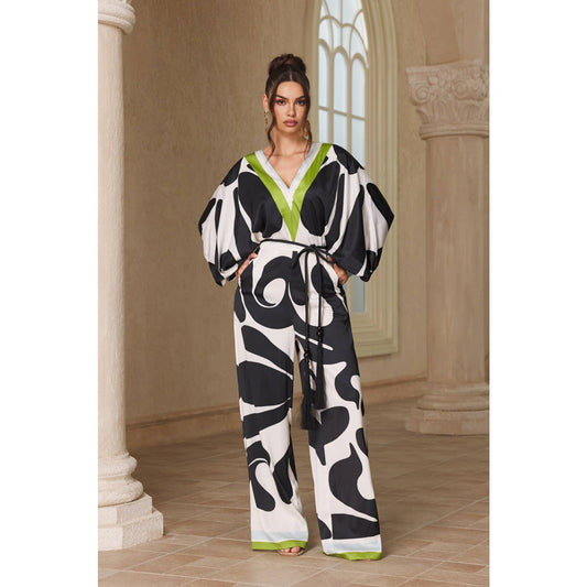 Aura Wide Leg Jumpsuit